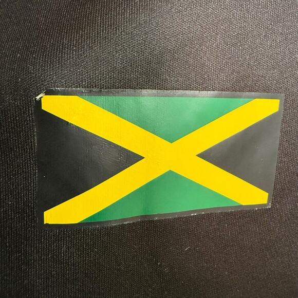 Authentic Brand LMS Sports Jamaica Soccer Jersey XL Green Yellow Athleisure - Picture 3 of 13